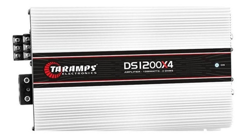 Imagem 3 de 3 de Modulo Amplificador 1200w Rms Taramps Ds 1200x4 - 2 Omhs