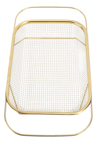 Cesta Coladora De Acero Inoxidable Golden Over The Sink