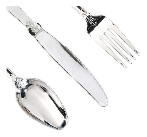2 Cubiertos Desechables Tenedores De Plástico Cucharas