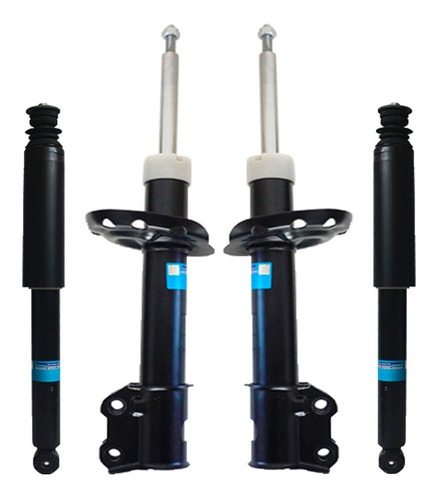 Kit 4 Amortiguadores Chevrolet Agile Effect - 2014 - Sachs