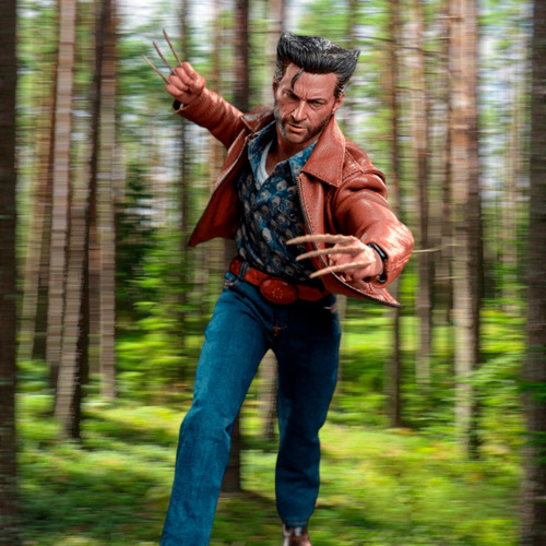 Figura Hot Toys Xmen Days Of Future Past: Wolverine Ver 1973 (Usado)