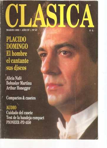 Revista Clasica Nº 47 Marzo 1992