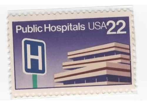 Estados Unidos Hospitales Publicos  1985  Salud