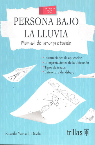 Libro: Test. Persona Bajo La Lluvia. Manual De Interpretació