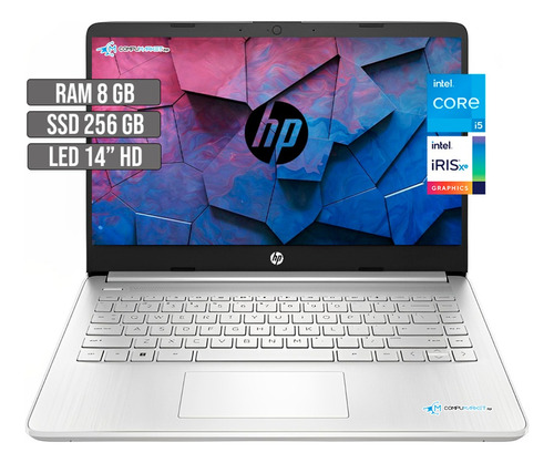 Equipo Portatil Hp Intel Core I5 1135g7 Ssd 256gb + 8gb