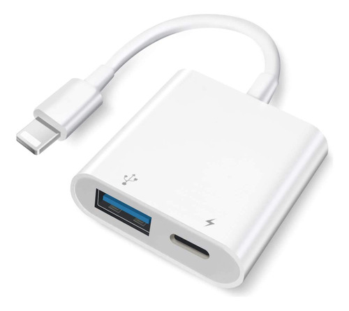 [apple Mfi Certificado] Adaptador De Cmara Lightning A Usb P