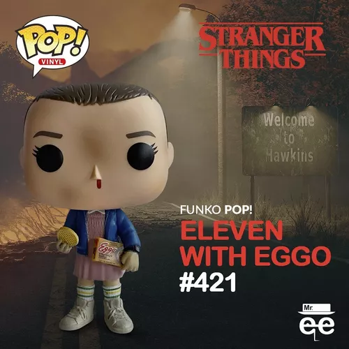 TV - Eleven W/ Eggos #421 Stranger Things Funko Pop