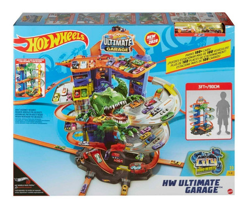 Imagen 4 de 5 de Pista De Juguete Hot Wheels City Ultimate Garage