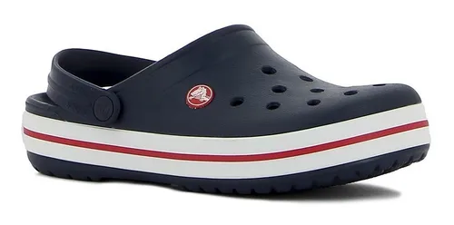 Crocs Band Zueco C tira Atras Marino rojo Cuotas sin inter s