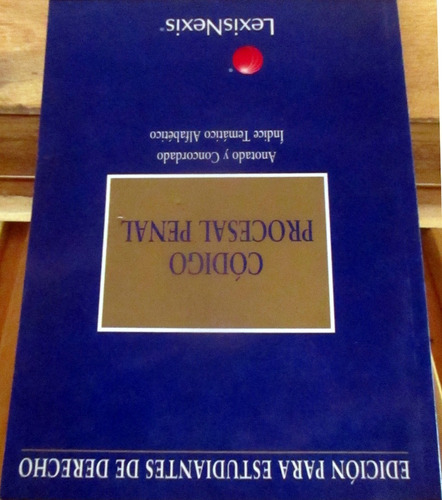 Libro Código Procesal Penal Edición Para Estudiantes De Dere