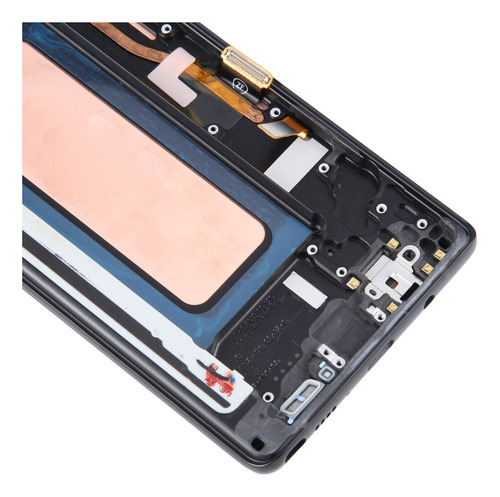 Xsjp-xsjp-pantalla Tft Lcd Negra Para Samsung Galaxy Note 8