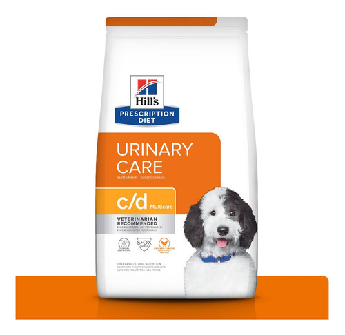 Hills Urinary Care C/d Perro Bolsa De 17.6lb 7.98 Kg