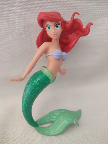 Ariel La  Sirenita Con Brillitos  Disney 14 Cm