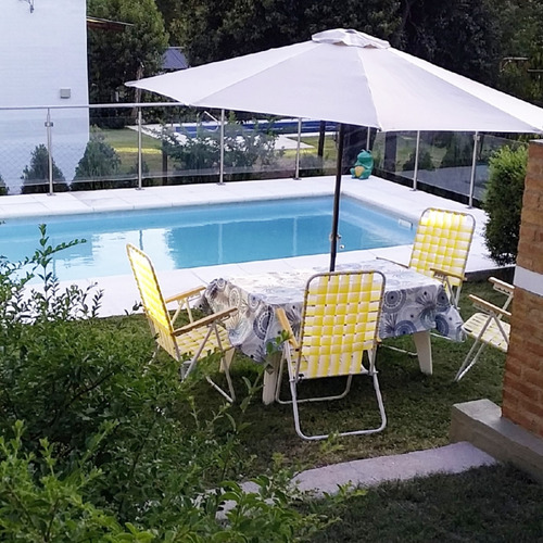 Alquiler Por Temporada 2 Cabañas En Un Primer Piso Barrio Semi Cerrado , Seguro