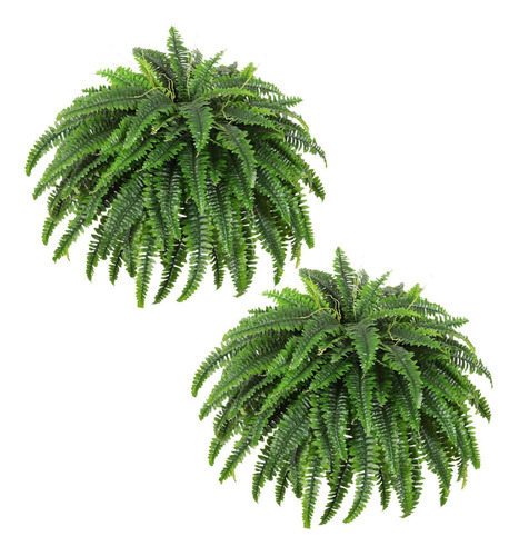 Planta Artificial Artificial Hojas Realistas Planta 2 Piezas