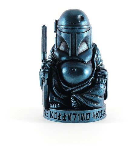 Figura Decorativa 3d Buda Star Wars Boba Fett De Colección