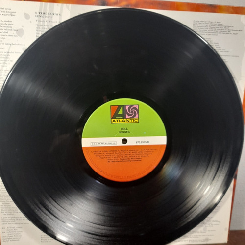 Imagem 8 de 8 de Vinil Lp Vinger Pull Com Encarte Ótimo Estado