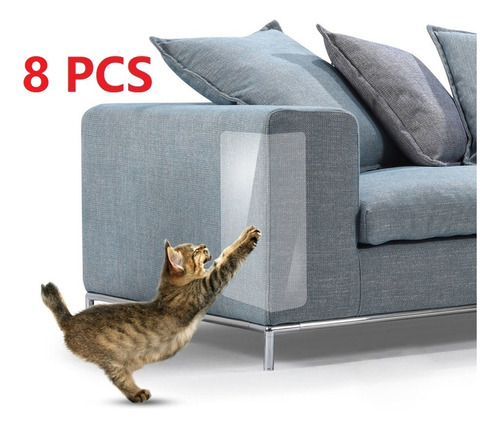 8pcs Protector De Muebles Contra Rasguños De Gato