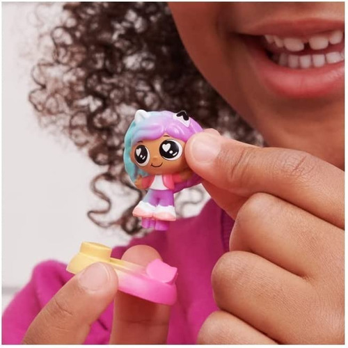 Gabby's Dollhouse, Meow-mazing Juego De 12 Figuras- Arcoíris