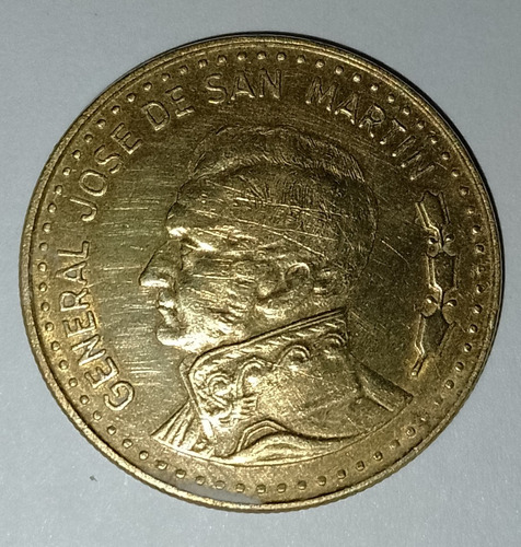Moneda $100 Gral José De San Martín 1981