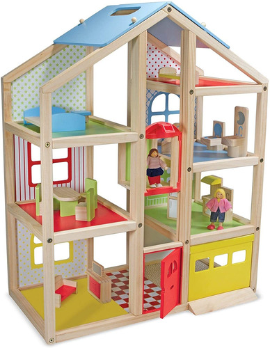 Melissa & Doug Pack 15 Juguete Multicolor Casa De Muñecas