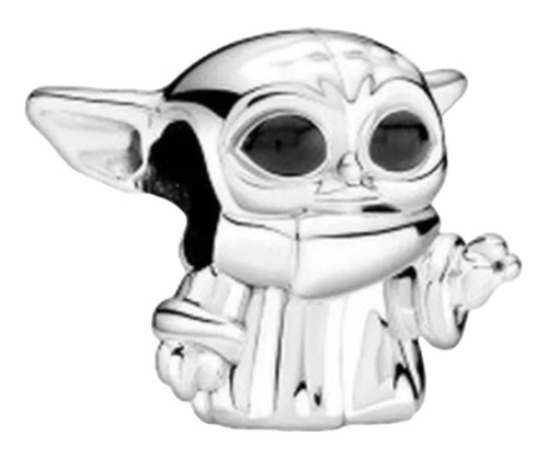 Dije Charm Baby Yoda (star Wars) - Para Pulsera Pandora