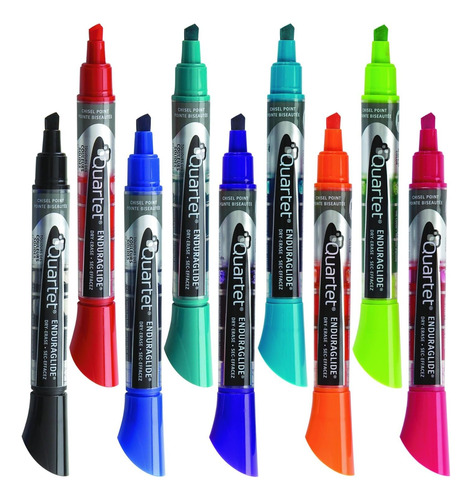 Quartet Dry Erase Markers, Whiteboard Markers, Chisel Tip, E