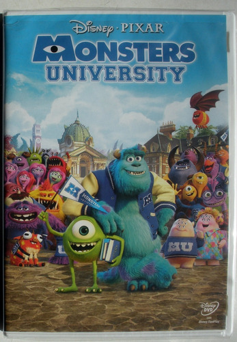 Dvd - Monsters University - Pixar - Nueva Cerrada