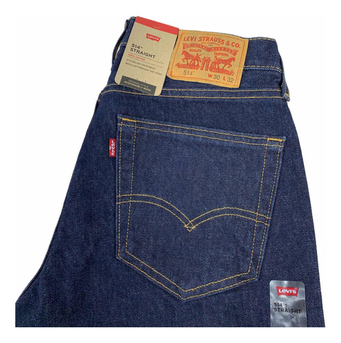 Jeans Levi's 514 1741 Hombre Slim Straight Look Trendy