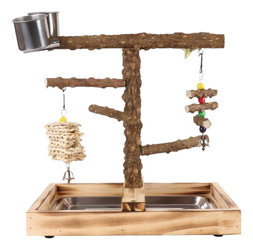 Perchas Para Pájaros, Soporte Para Juegos, Jaula Para