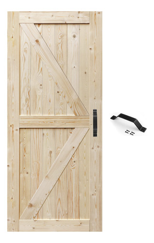 Sz Tophand Puerta Granero In Acabar Estilo Moderno Madera