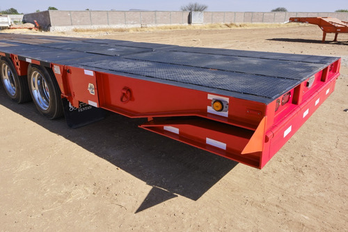 Imagen 4 de 8 de Lowboy Paver Cuello Fijo 35 Ton Rampa Hidráulica Horizontal