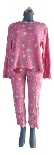 Set Pijama Mujer 2 Piezas Térmica Dm86k Unitalla 