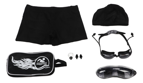 Kit De Gorra, Tapones De Oídos Y Gafas De Natación, 7 Piezas