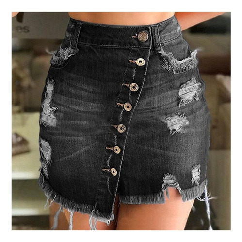 T Summer Plus Size Shorts Falda De Jean For Mujer