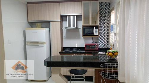 Imagem 5 de 25 de Apartamento Com 1 Dormitório À Venda, 39 M² Por R$ 295.000,00 - Chácara Seis De Outubro - São Paulo/sp - Ap0110