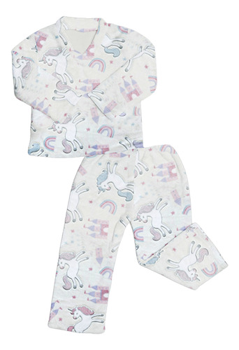 Pijama Para Bebe Fantasy Glow Brilla Oscuridad Unicornio