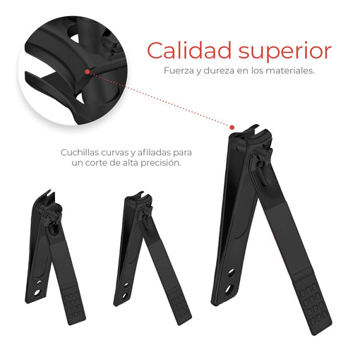 Raganet Set De Manicure Y Pedicure Cortaúñas Para Pies Y