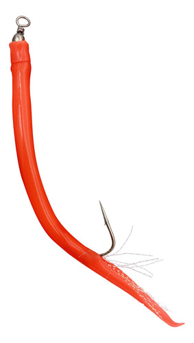 3 Anzuelo De Pesca, Señuelo De Pesca Suave, Cebo Rojo