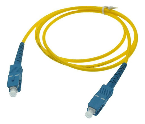 Cable Patch Cord Fibra Optica Om3 3.0mm Sc-sc 50db 9/125 20m