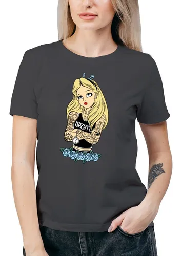 Camisetas princesas disney rockeras clearance