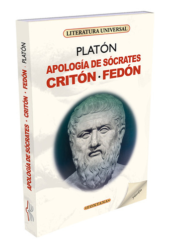 Libro - Apología De Sócrates / Critón / Fedón - Platón