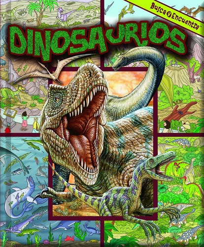 Libro Busca Y Encuentra Dinosaurios
