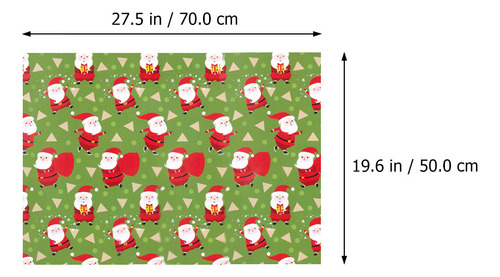 Papel De Envolver Kraft De Navidad Papel De Regalo De Navida
