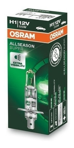 Bombillo Osram H1 55w 12v Allseason Luz Amarilla 30%