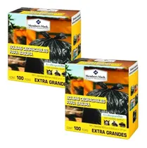 Comprar 2 Pack Bolsas De Basura Extra Grande Members Mark 200 Bolsas