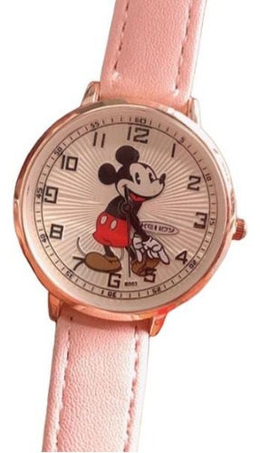 Reloj Disney Mickey Niños Y Niñas Excelente Calidad Funda