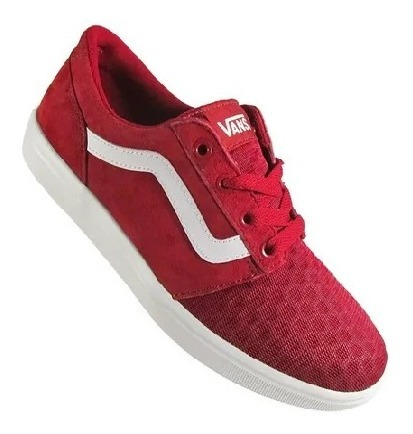 Zapatilla Vans Chapman Lite ( Mix ) Vn0a38c9mh2 Bordo/blanco