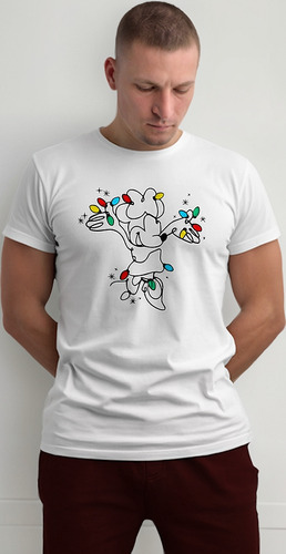 Playera Navidad Dn Minnie Mouse P431