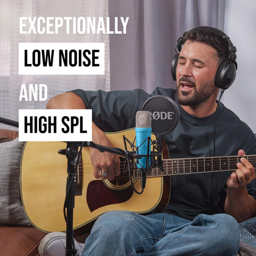 Microfone Condensador Røde Nt1 Signature Series Com Acessóri